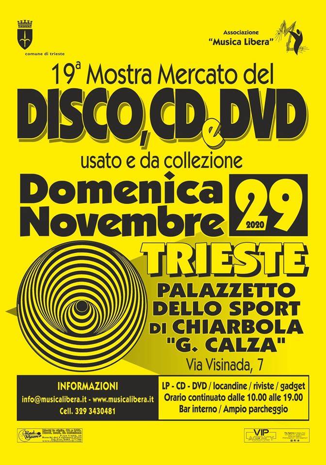Mostra Mercato del Disco, Cd e Dvd, usato e da collezione 19° Edizione