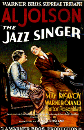 Sonorizzazione del film muto “Il cantante di jazz”